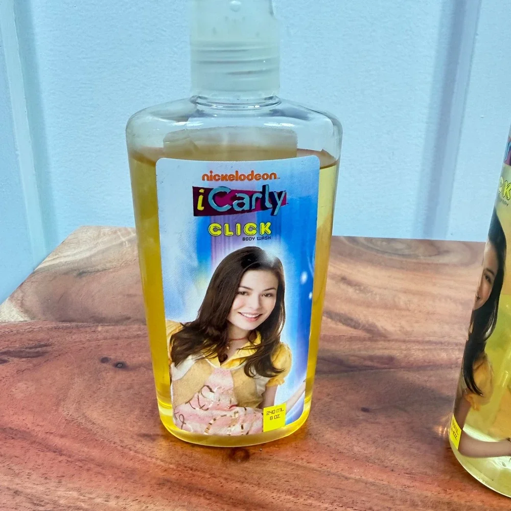 Nickelodeon iCarly Click Body Wash & Body Spray Set Vintage 2010s Nostalgia used